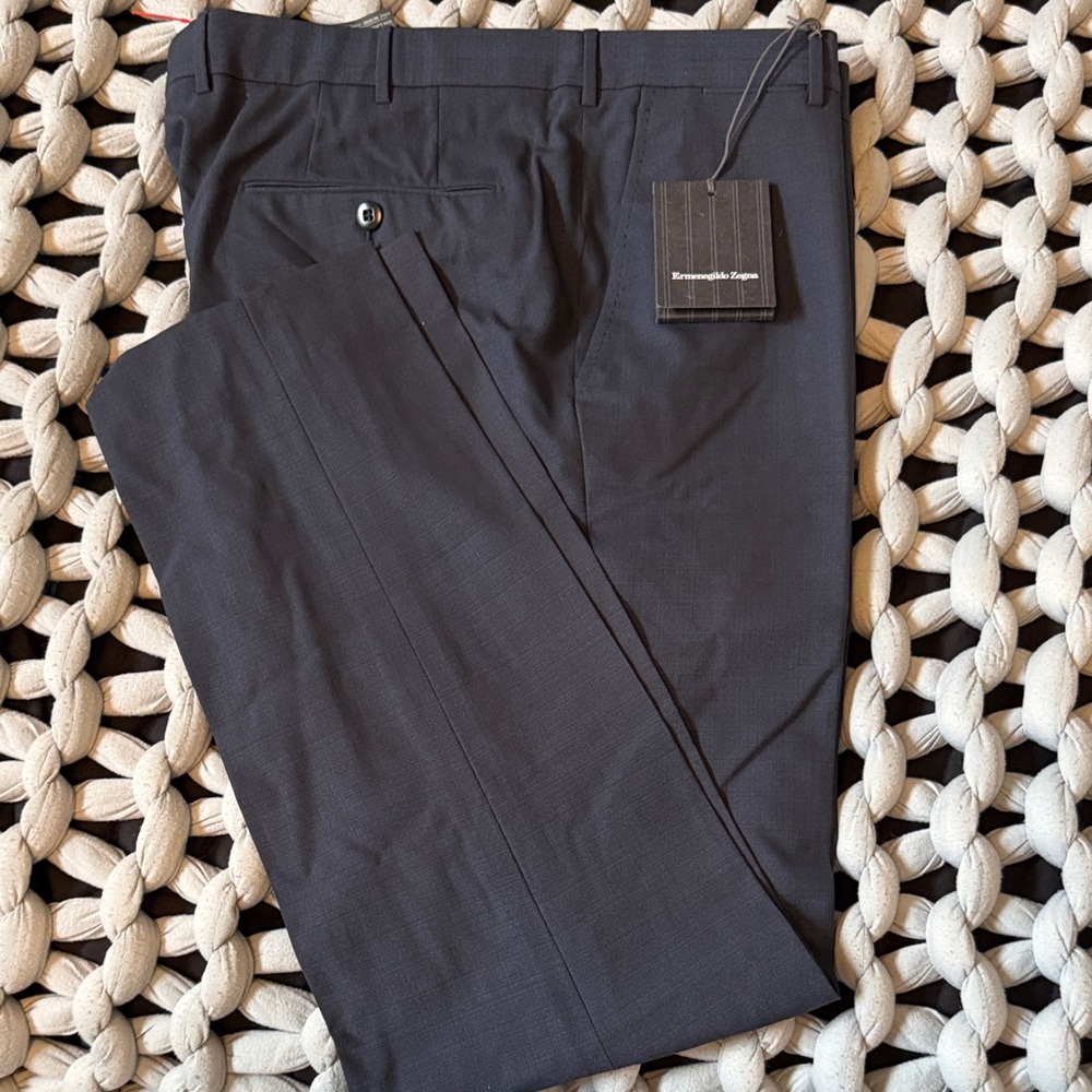 Men's Navy Dress Pants